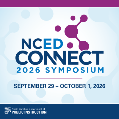 NCED Connect Symposium | NC DPI